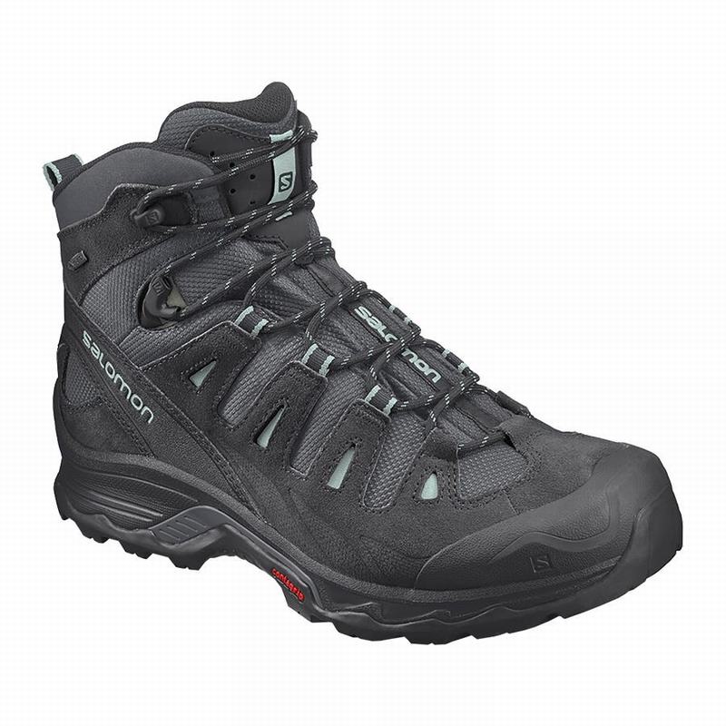 Salomon Israel QUEST PRIME GTX W - Womens Hiking Boots - Dark Blue/Black (TLVO-18693)